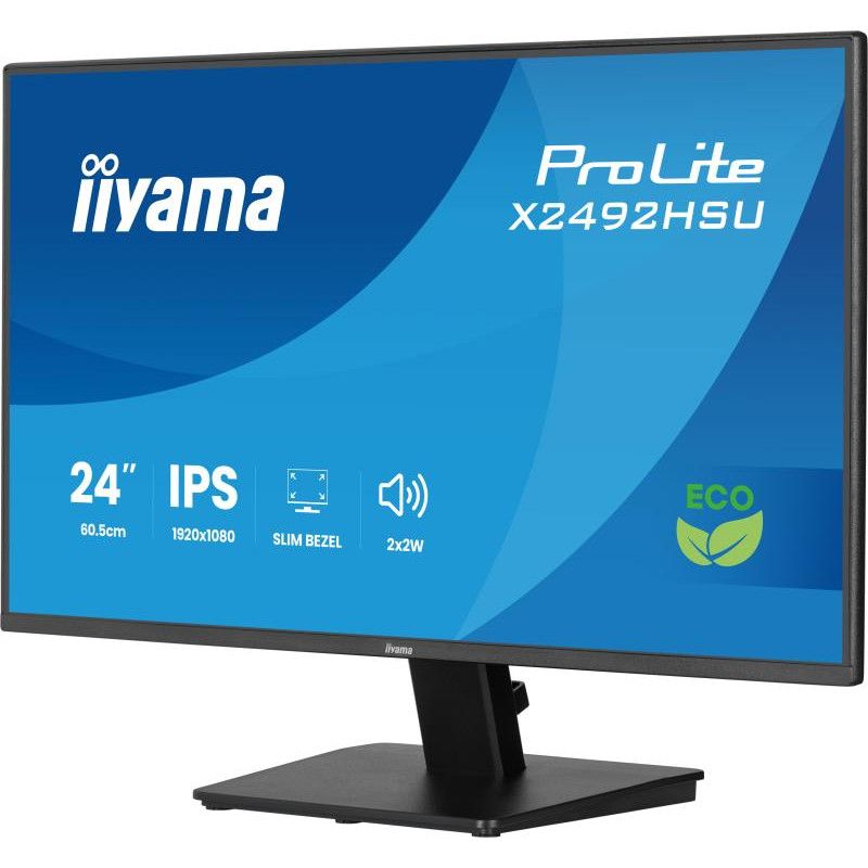 iiyama ProLite X2492HSU-B1 écran plat de PC 60,5 cm (23.8") 1920 x 1080 pixels Full HD LED Noir · Moniteur · Informat Syst... (image 5)