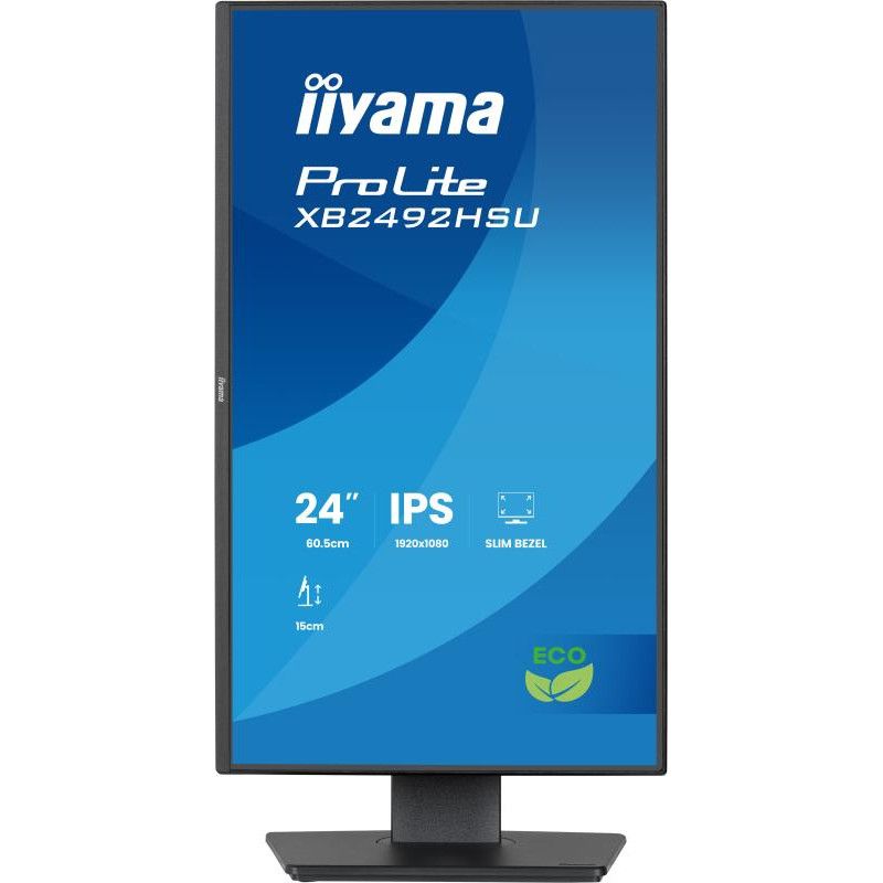 iiyama ProLite XB2492HSU-B1 écran plat de PC 60,5 cm (23.8") 1920 x 1080 pixels Full HD LED Noir · Moniteur · Informat Sys... (image 3)