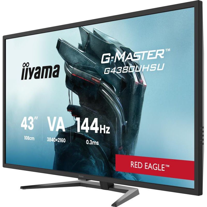 iiyama G-MASTER G4380UHSU-B2 écran plat de PC 108 cm (42.5") 3840 x 2160 pixels 4K Ultra HD LED Noir · Moniteur · Informat... (image 3)