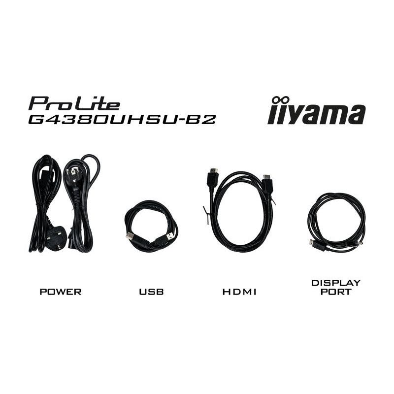 iiyama G-MASTER G4380UHSU-B2 écran plat de PC 108 cm (42.5") 3840 x 2160 pixels 4K Ultra HD LED Noir · Moniteur · Informat... (image 9)