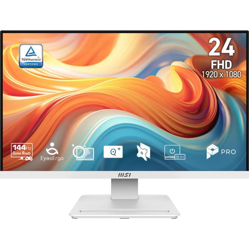 MSI Pro MP241W E14V écran plat de PC 60,5 cm (23.8") 1920 x 1080 pixels Full HD LCD Blanc · Moniteur · Informat Systems St... (image 3)