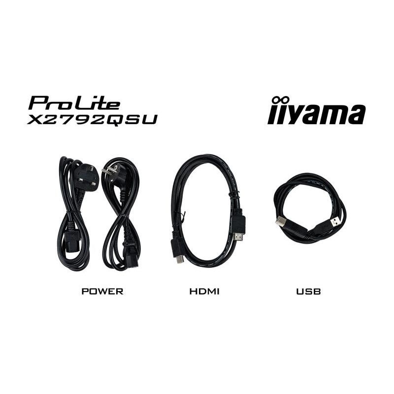 iiyama ProLite X2792QSU-B1 écran plat de PC 68,6 cm (27") 2560 x 1440 pixels Quad HD LED Noir · Moniteur · Informat System... (image 18)