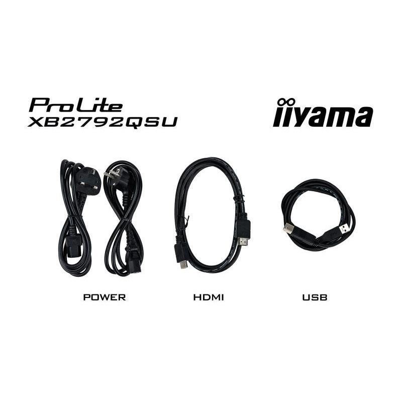 iiyama ProLite XB2792QSU-B1 écran plat de PC 68,6 cm (27") 2560 x 1440 pixels Quad HD LED Noir · Moniteur · Informat Syste... (image 22)