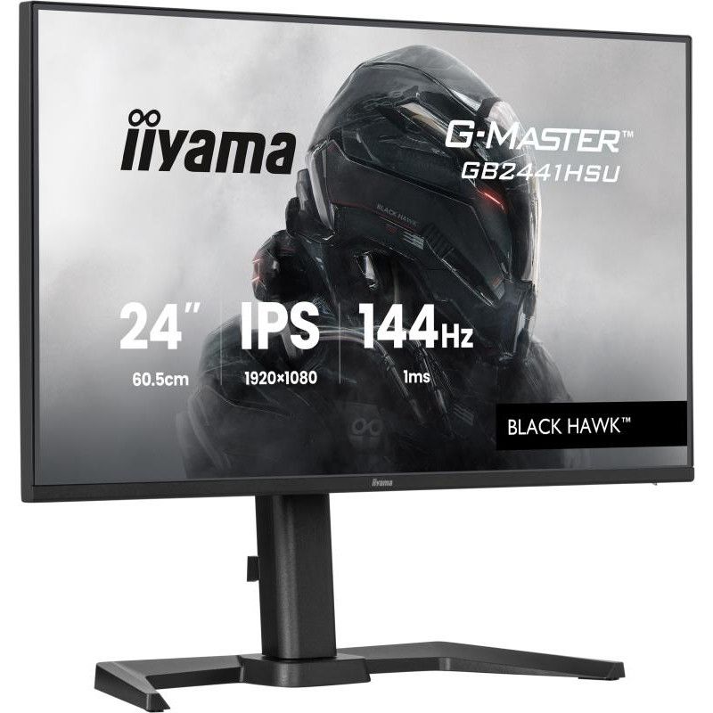 iiyama G-MASTER GB2441HSU-B1 écran plat de PC 60,5 cm (23.8") 1920 x 1080 pixels Full HD LED Noir · Moniteur · Informat Sy... (image 4)