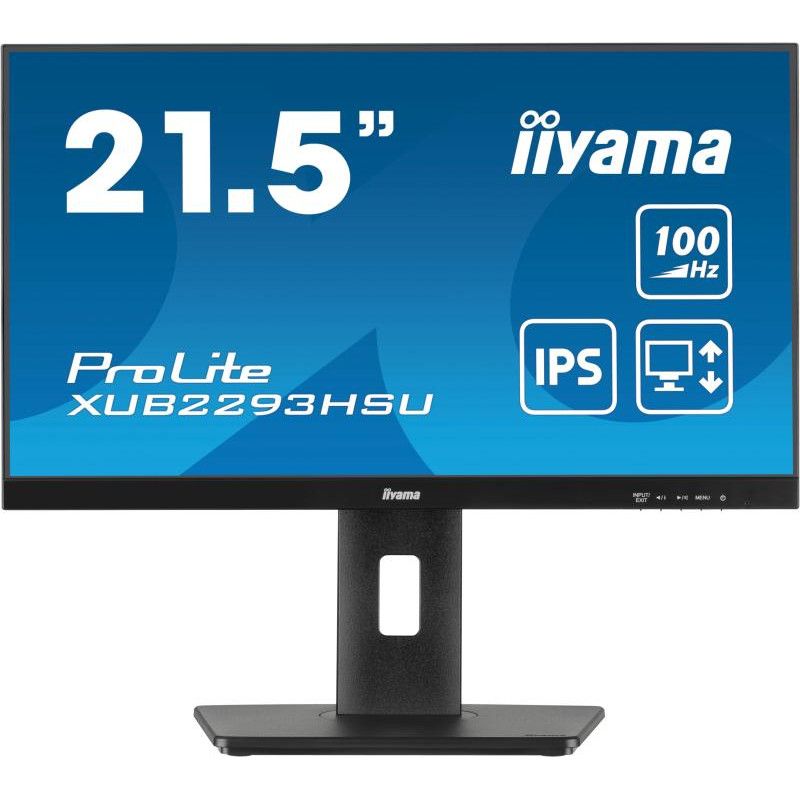 iiyama ProLite XUB2293HSU-B7 écran plat de PC 54,6 cm (21.5") 1920 x 1080 pixels Full HD LED Noir · Moniteur · Informat Sy... (image 2)