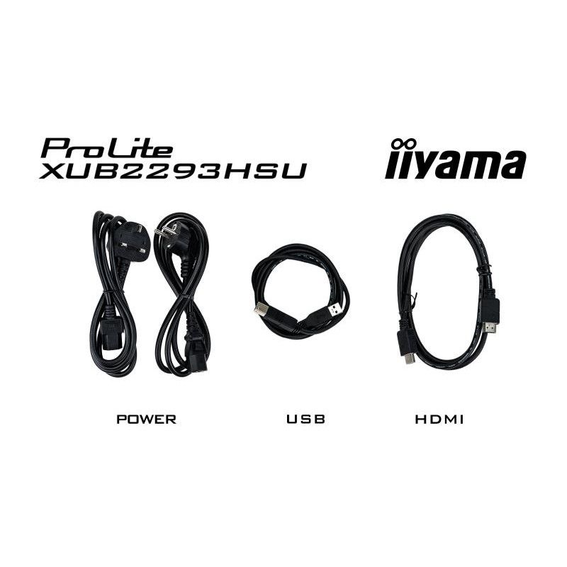 iiyama ProLite XUB2293HSU-B7 écran plat de PC 54,6 cm (21.5") 1920 x 1080 pixels Full HD LED Noir · Moniteur · Informat Sy... (image 14)