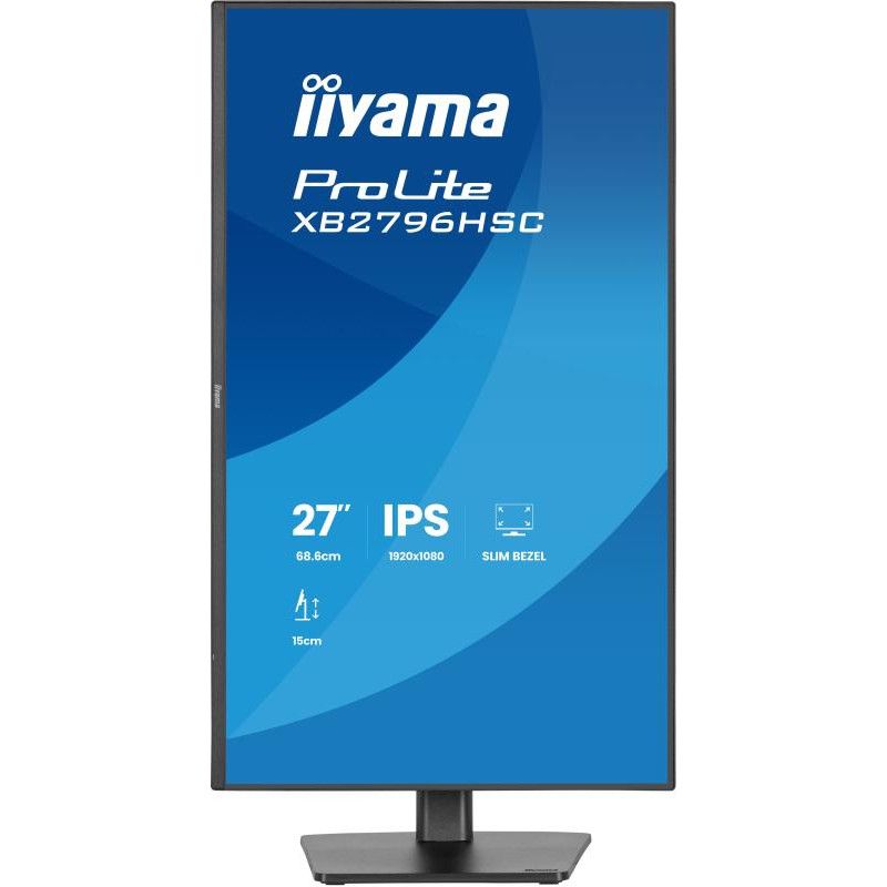 iiyama ProLite XB2796HSC-B1 écran plat de PC 68,6 cm (27") 1920 x 1080 pixels Full HD LED Noir · Moniteur · Informat Syste... (image 3)