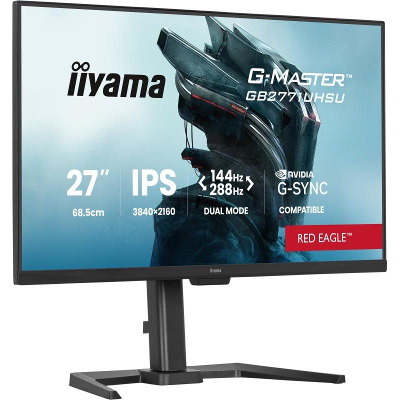 iiyama G-MASTER GB2771UHSU-B1 écran plat de PC 68,6 cm (27") 3840 x 2160 pixels 4K Ultra HD LED Noir · Moniteur · Informat... (image 3)