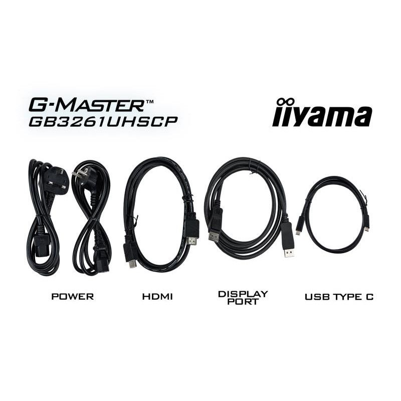 iiyama G-MASTER GB3261UHSCP-B1 écran plat de PC 80 cm (31.5") 3840 x 2160 pixels 4K Ultra HD LED Noir · Moniteur · Informa... (image 9)