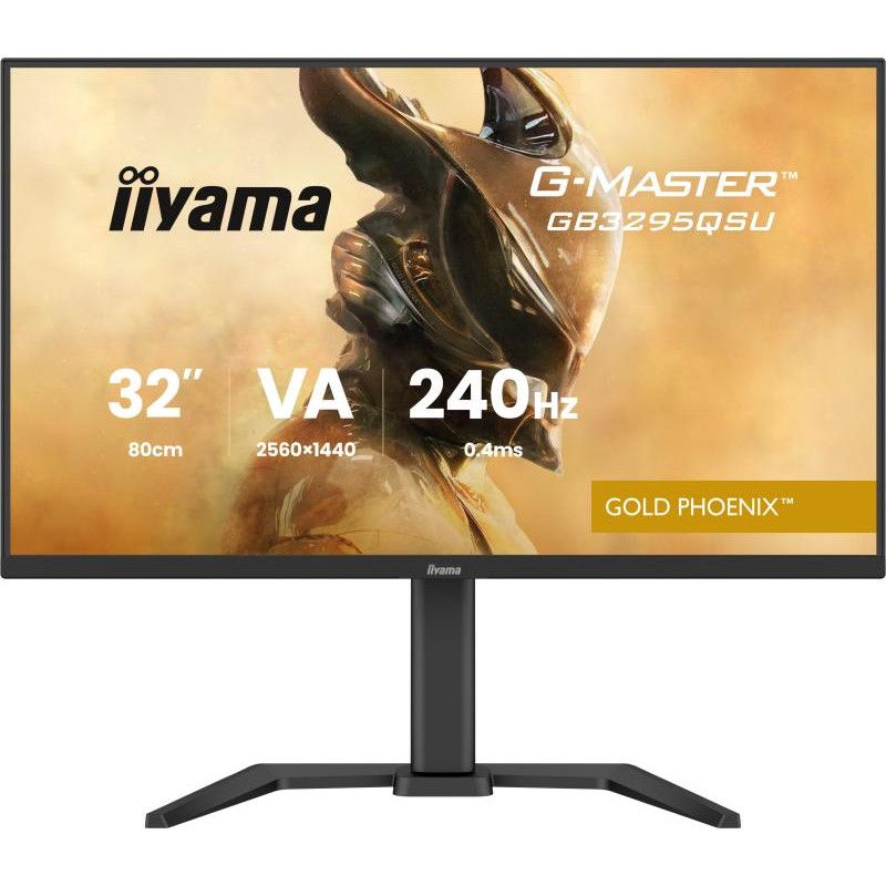 iiyama G-MASTER GB3295QSU-B1 écran plat de PC 80 cm (31.5") 2560 x 1440 pixels Quad HD LED Noir · Moniteur · Informat Syst... (image 2)