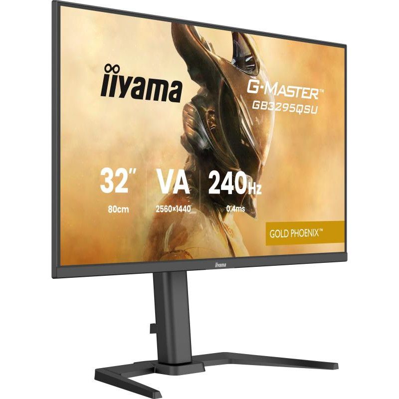 iiyama G-MASTER GB3295QSU-B1 écran plat de PC 80 cm (31.5") 2560 x 1440 pixels Quad HD LED Noir · Moniteur · Informat Syst... (image 3)