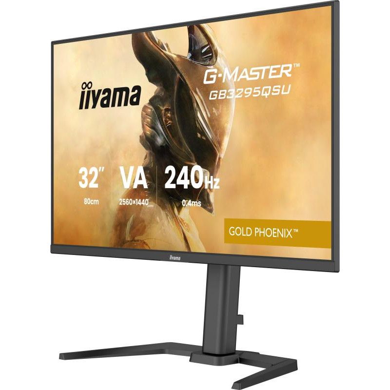 iiyama G-MASTER GB3295QSU-B1 écran plat de PC 80 cm (31.5") 2560 x 1440 pixels Quad HD LED Noir · Moniteur · Informat Syst... (image 4)