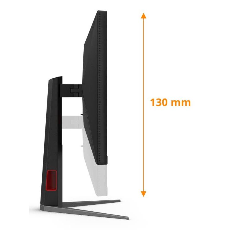 AOC G4 U27G4XM écran plat de PC 68,6 cm (27") 3840 x 2160 pixels 4K Ultra HD LED Noir, Rouge · Moniteur · Informat Systems... (image 3)