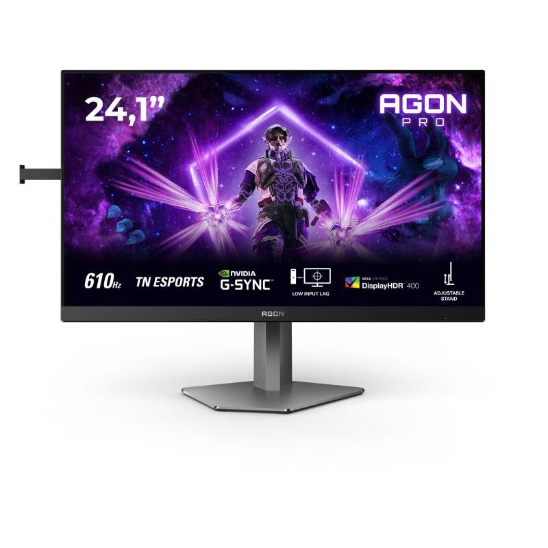 AOC G2 AG246FK6 écran plat de PC 61,2 cm (24.1") 1920 x 1080 pixels Full HD LED Noir, Gris · Moniteur · Informat Systems S...