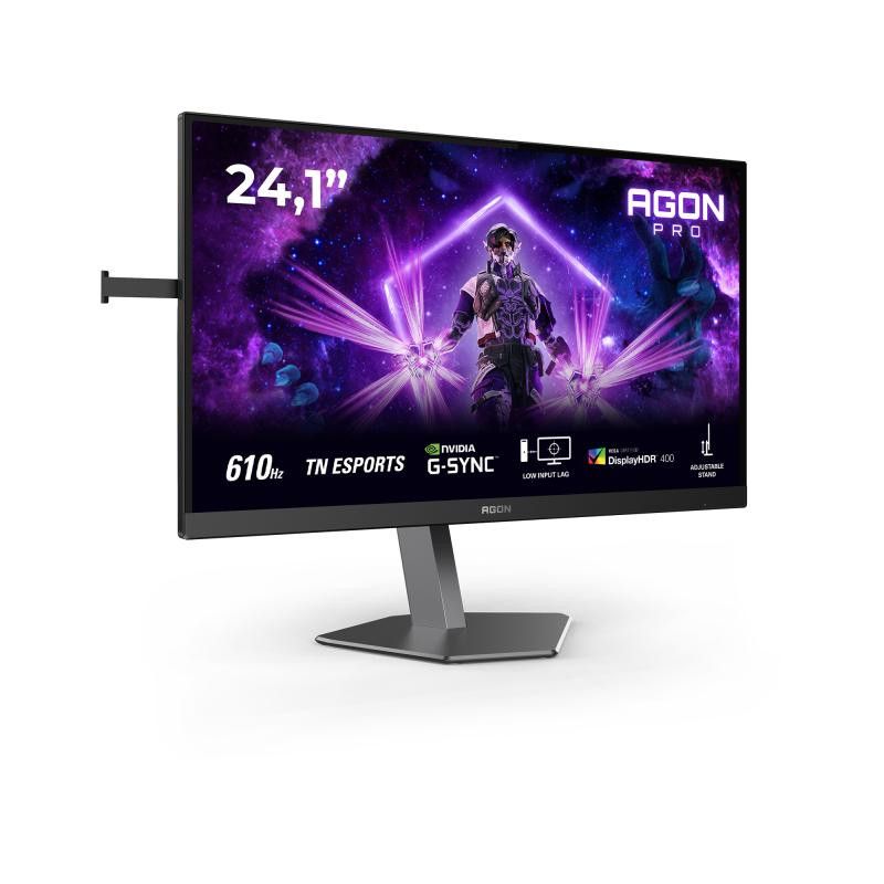 AOC G2 AG246FK6 écran plat de PC 61,2 cm (24.1") 1920 x 1080 pixels Full HD LED Noir, Gris · Moniteur · Informat Systems S... (image 3)
