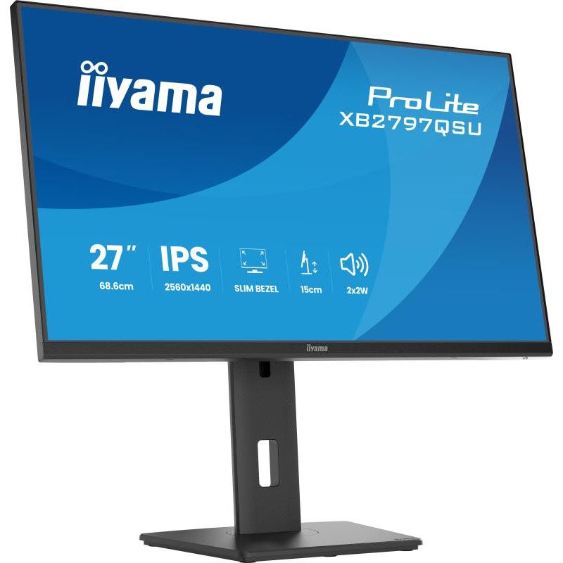 iiyama ProLite XB2797QSU-B1 écran plat de PC 68,6 cm (27") 2560 x 1440 pixels Quad HD LED Noir · Moniteur · Informat Syste... (image 6)