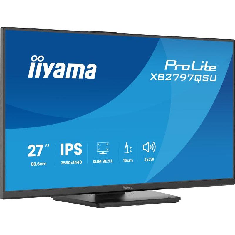 iiyama ProLite XB2797QSU-B1 écran plat de PC 68,6 cm (27") 2560 x 1440 pixels Quad HD LED Noir · Moniteur · Informat Syste... (image 7)