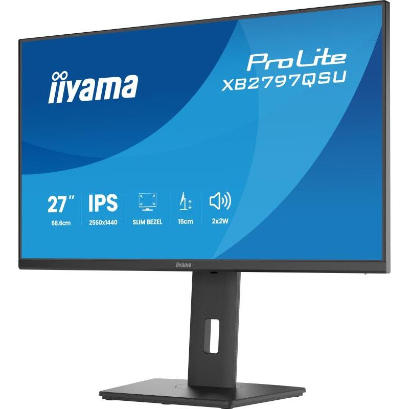 iiyama ProLite XB2797QSU-B1 écran plat de PC 68,6 cm (27") 2560 x 1440 pixels Quad HD LED Noir · Moniteur · Informat Syste... (image 8)