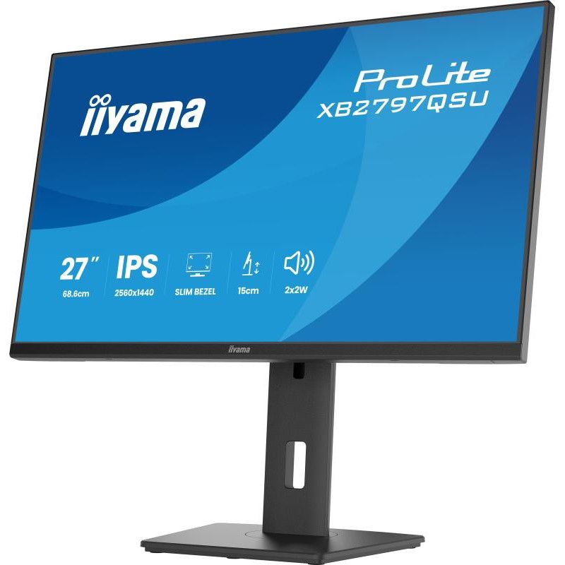 iiyama ProLite XB2797QSU-B1 écran plat de PC 68,6 cm (27") 2560 x 1440 pixels Quad HD LED Noir · Moniteur · Informat Syste... (image 9)