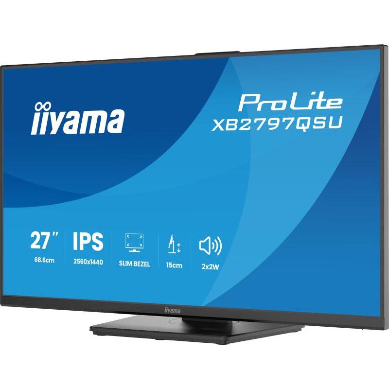 iiyama ProLite XB2797QSU-B1 écran plat de PC 68,6 cm (27") 2560 x 1440 pixels Quad HD LED Noir · Moniteur · Informat Syste... (image 10)