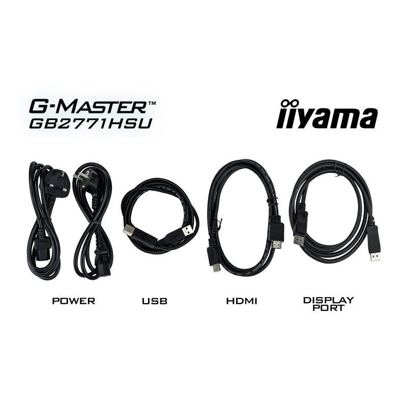 iiyama G-MASTER GB2771HSU-B1 écran plat de PC 68,6 cm (27") 1920 x 1080 pixels Full HD Noir · Moniteur · Informat Systems ... (image 13)