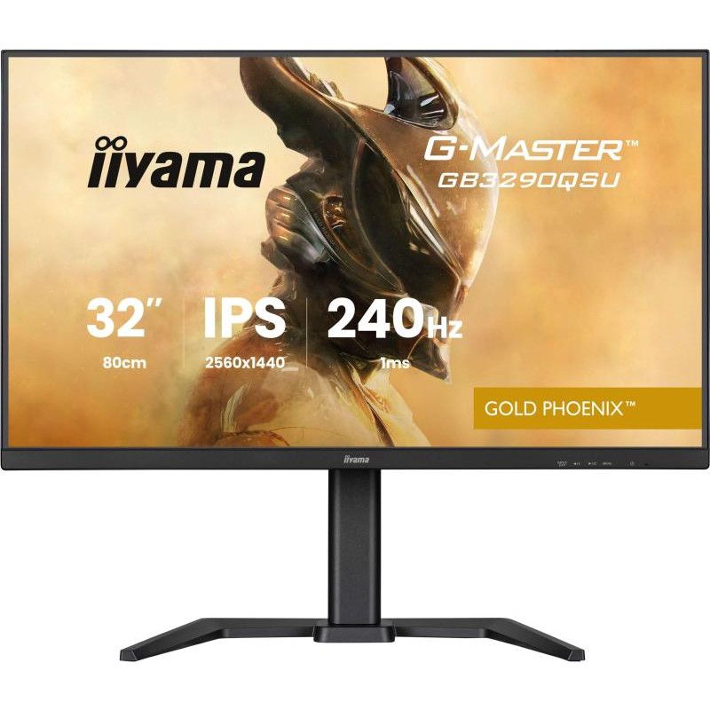 iiyama G-MASTER GB3290QSU-B1 écran plat de PC 80 cm (31.5") 2560 x 1440 pixels Quad HD LED Noir · Moniteur · Informat Syst... (image 2)