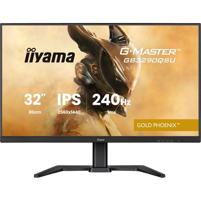 iiyama G-MASTER GB3290QSU-B1 écran plat de PC 80 cm (31.5") 2560 x 1440 pixels Quad HD LED Noir · Moniteur · Informat Syst... (image 4)