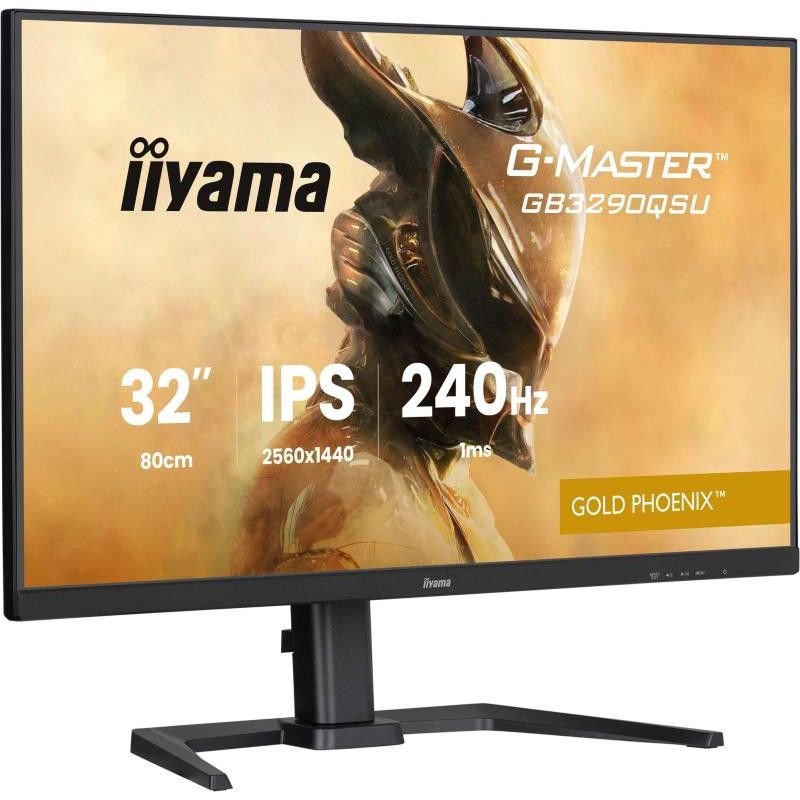 iiyama G-MASTER GB3290QSU-B1 écran plat de PC 80 cm (31.5") 2560 x 1440 pixels Quad HD LED Noir · Moniteur · Informat Syst... (image 5)
