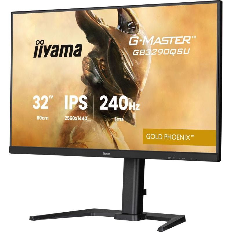 iiyama G-MASTER GB3290QSU-B1 écran plat de PC 80 cm (31.5") 2560 x 1440 pixels Quad HD LED Noir · Moniteur · Informat Syst... (image 8)