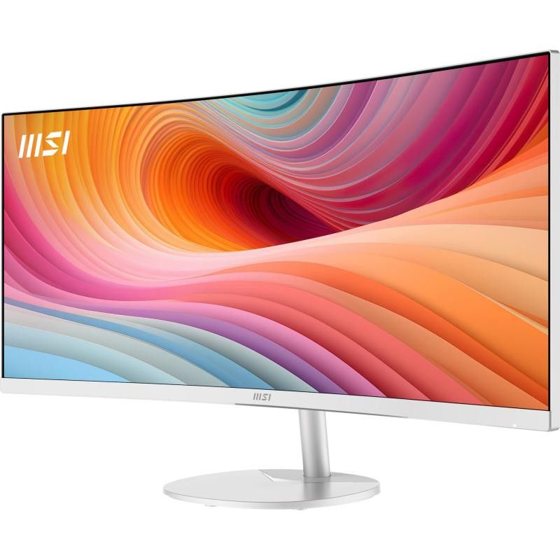 MSI Pro MP341CQW E12 écran plat de PC 86,4 cm (34") 3440 x 1440 pixels UltraWide Quad HD Blanc · Moniteur · Informat Syste... (image 9)