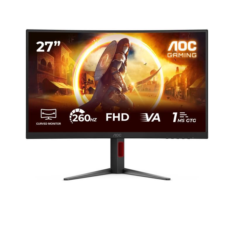 AOC G4 C27G4Z2 écran plat de PC 68,6 cm (27") 1920 x 1080 pixels Full HD LCD Noir, Rouge · Moniteur · Informat Systems Str...