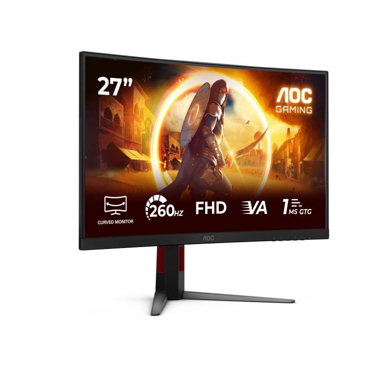 AOC G4 C27G4Z2 écran plat de PC 68,6 cm (27") 1920 x 1080 pixels Full HD LCD Noir, Rouge · Moniteur · Informat Systems Str... (image 2)