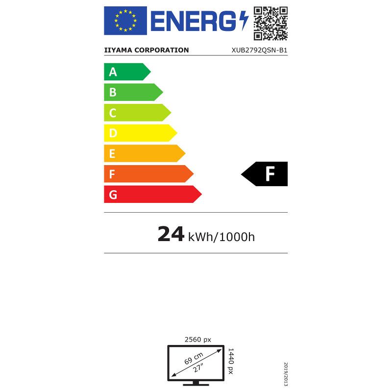 IIYAMA XUB2792QSN-B1o abîmé · Moniteur · Informat Systems Strasbourg (image 4)