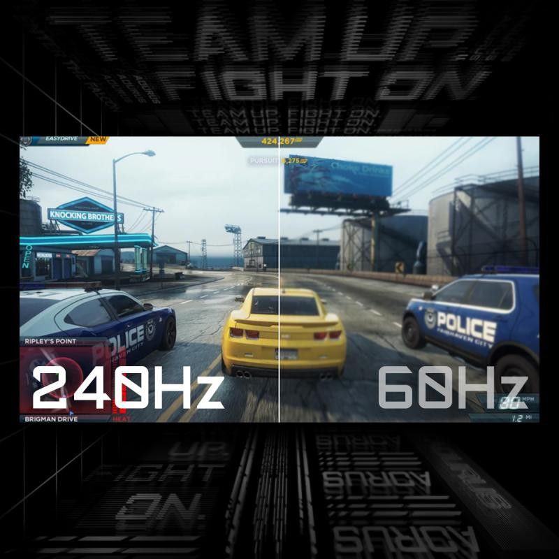 GIGABYTE GS27Q X Écran gaming 27" QHD - 2560 x 1440, 240Hz, 1ms, 300 cd/m², FreeSync Premium Pro, HDR Ready, HDMI 2.0, Dis... (image 8)