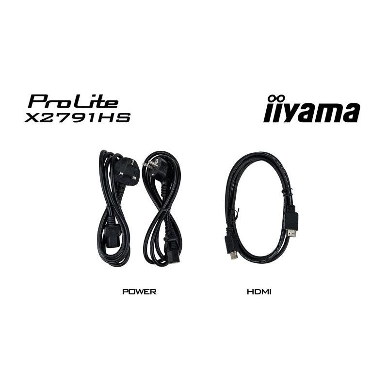 iiyama ProLite X2791HS-B1 écran plat de PC 68,6 cm (27") 1920 x 1080 pixels Full HD LED Noir · Moniteur · Informat Systems... (image 19)