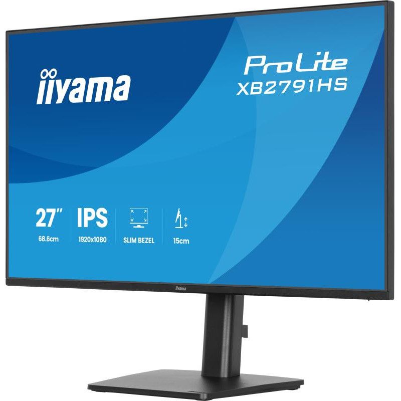 iiyama ProLite XB2791HS-B1 écran plat de PC 68,6 cm (27") 1920 x 1080 pixels Full HD LED Noir · Moniteur · Informat System... (image 6)