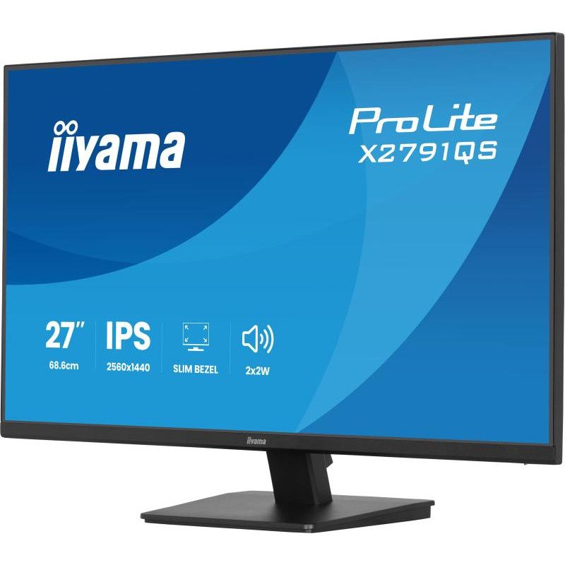 iiyama ProLite X2791QS-B1 écran plat de PC 68,6 cm (27") 2560 x 1440 pixels Quad HD LED Noir · Moniteur · Informat Systems... (image 6)