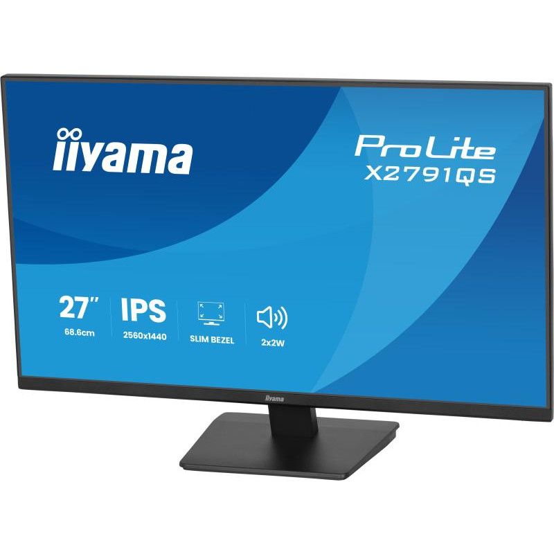iiyama ProLite X2791QS-B1 écran plat de PC 68,6 cm (27") 2560 x 1440 pixels Quad HD LED Noir · Moniteur · Informat Systems... (image 7)