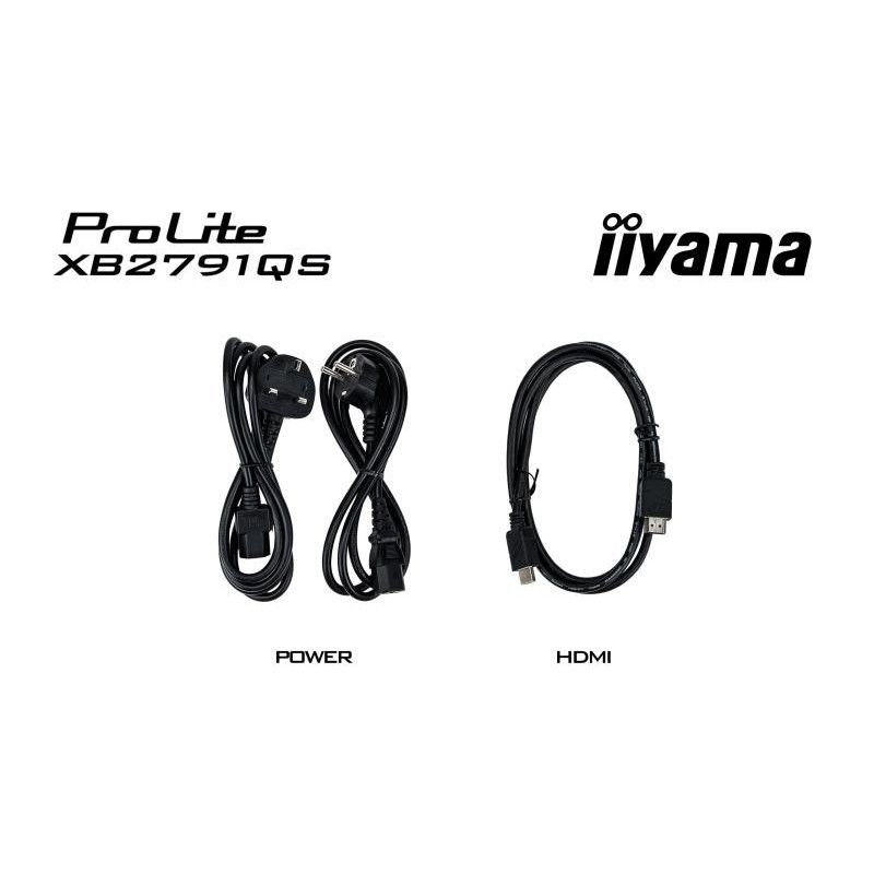 iiyama ProLite XB2791QS-B1 écran plat de PC 68,6 cm (27") 2560 x 1440 pixels Quad HD LED Noir · Moniteur · Informat System... (image 21)