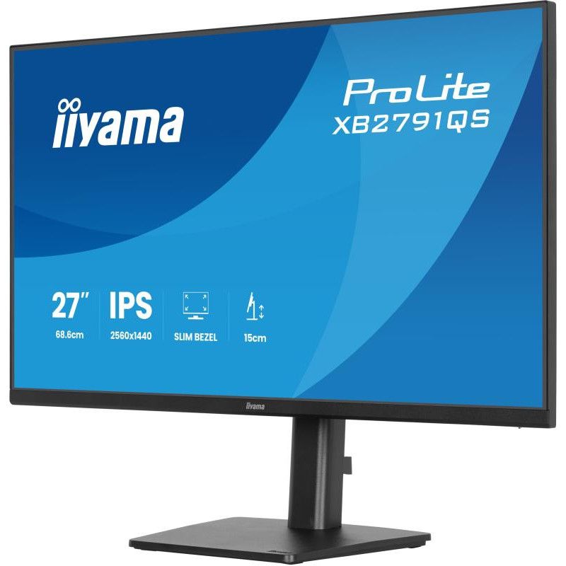 iiyama ProLite XB2791QS-B1 écran plat de PC 68,6 cm (27") 2560 x 1440 pixels Quad HD LED Noir · Moniteur · Informat System... (image 7)