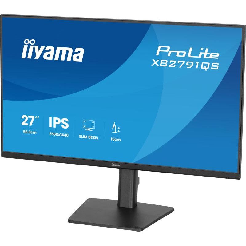 iiyama ProLite XB2791QS-B1 écran plat de PC 68,6 cm (27") 2560 x 1440 pixels Quad HD LED Noir · Moniteur · Informat System... (image 8)