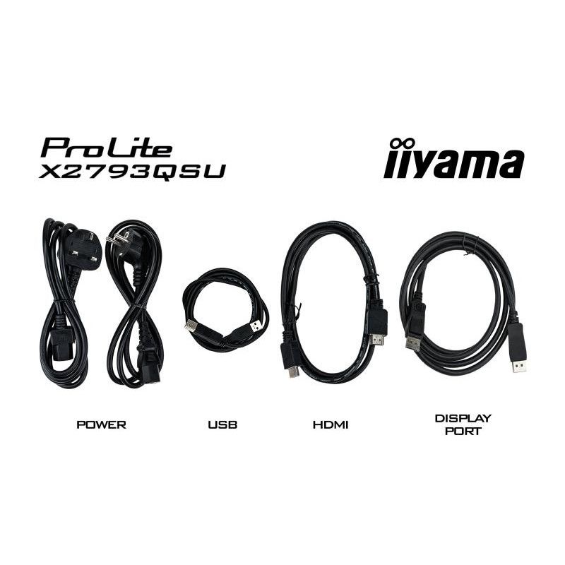 iiyama ProLite X2793QSU-B1 écran plat de PC 68,6 cm (27") 2560 x 1440 pixels Quad HD LED Noir · Moniteur · Informat System... (image 17)
