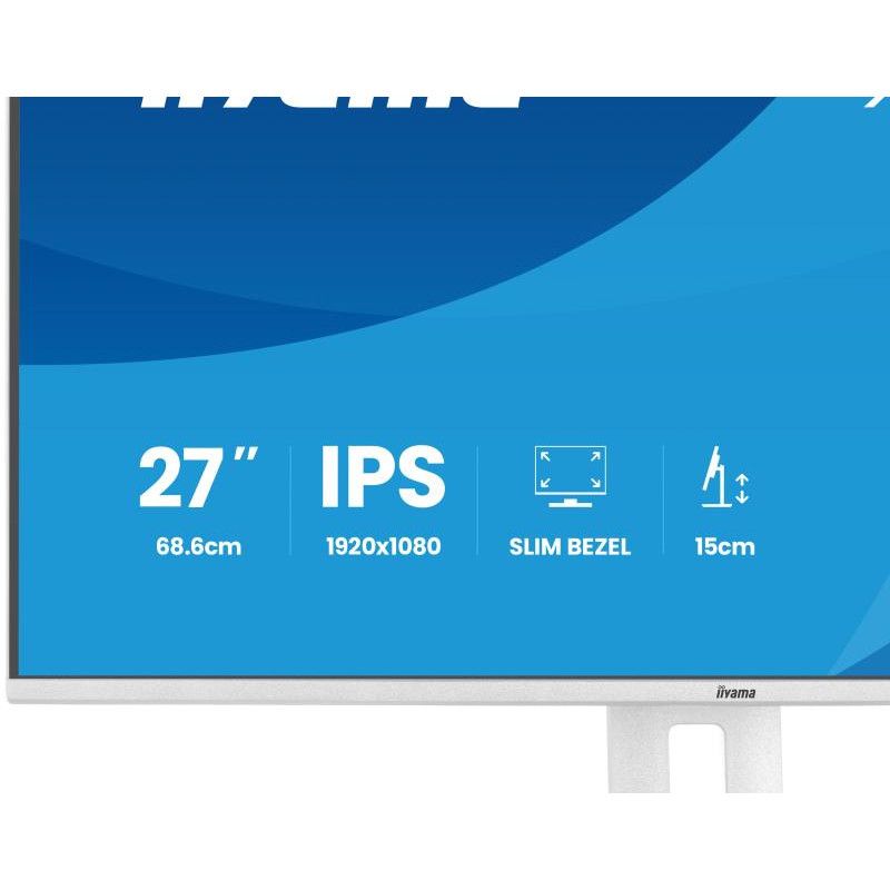 iiyama ProLite XB2797HSU-W1 écran plat de PC 68,6 cm (27") 1920 x 1080 pixels Full HD LED Blanc · Moniteur · Informat Syst... (image 9)