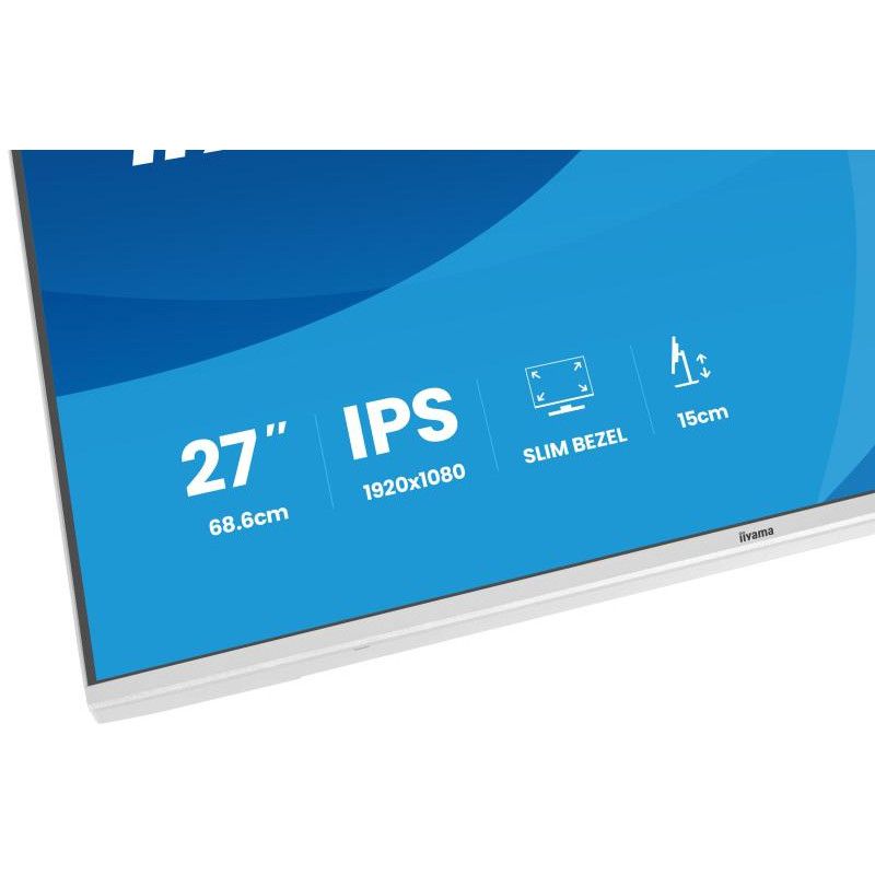 iiyama ProLite XB2797HSU-W1 écran plat de PC 68,6 cm (27") 1920 x 1080 pixels Full HD LED Blanc · Moniteur · Informat Syst... (image 10)