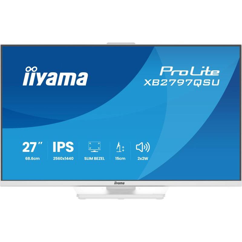 iiyama ProLite XB2797QSU-W1 écran plat de PC 68,6 cm (27") 2560 x 1440 pixels Quad HD LED Blanc · Moniteur · Informat Syst... (image 6)
