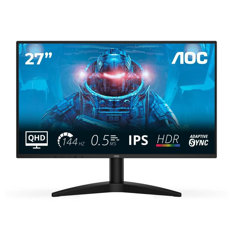 AOC B3 Q27B36X écran plat de PC 68,6 cm (27") 2560 x 1440 pixels Quad HD LED Noir · Moniteur · Informat Systems Strasbourg