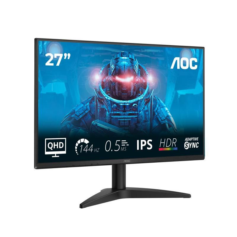 AOC B3 Q27B36X écran plat de PC 68,6 cm (27") 2560 x 1440 pixels Quad HD LED Noir · Moniteur · Informat Systems Strasbourg (image 2)
