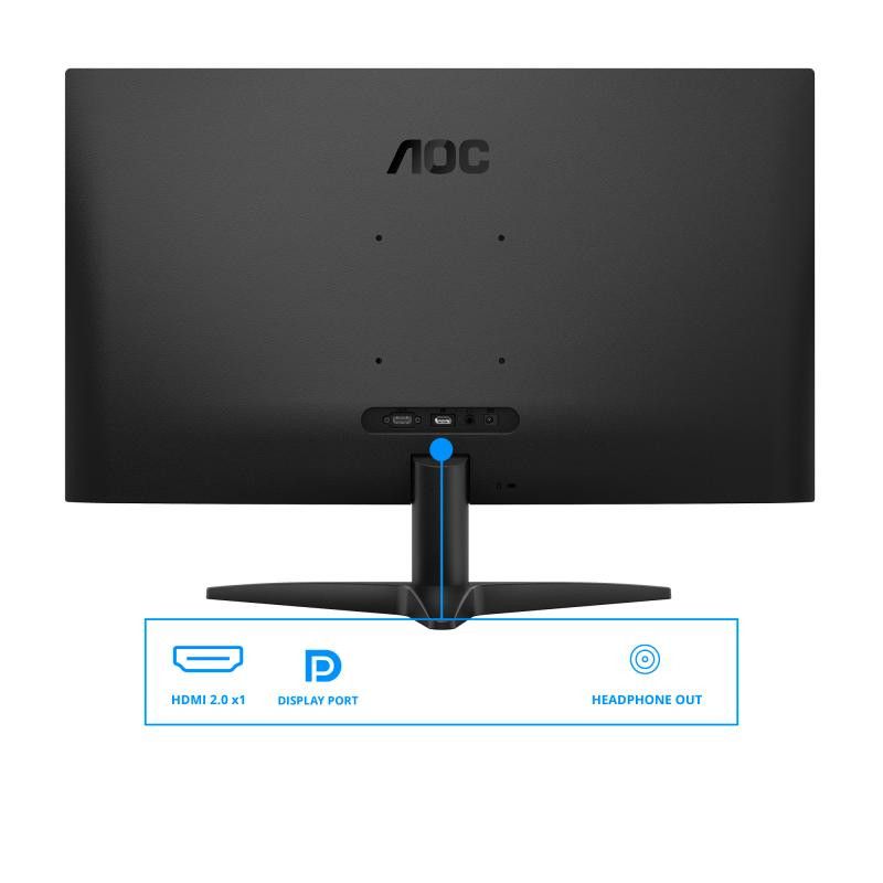 AOC B3 Q27B36X écran plat de PC 68,6 cm (27") 2560 x 1440 pixels Quad HD LED Noir · Moniteur · Informat Systems Strasbourg (image 3)