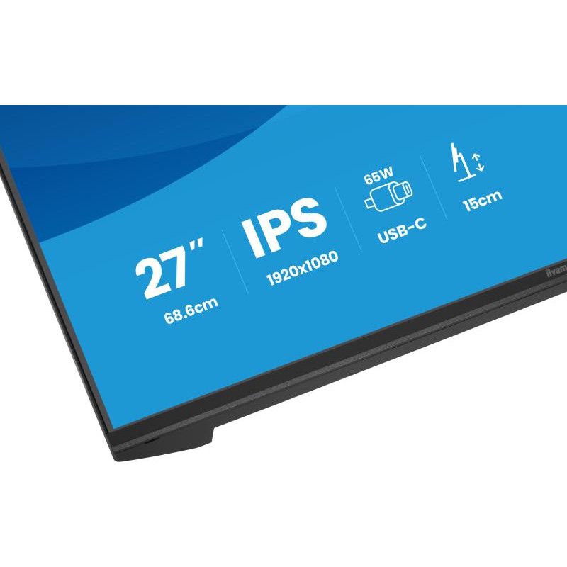 iiyama ProLite XB2797HSN-B1 écran plat de PC 68,6 cm (27") 1920 x 1080 pixels Full HD LCD Noir · Moniteur · Informat Syste... (image 10)
