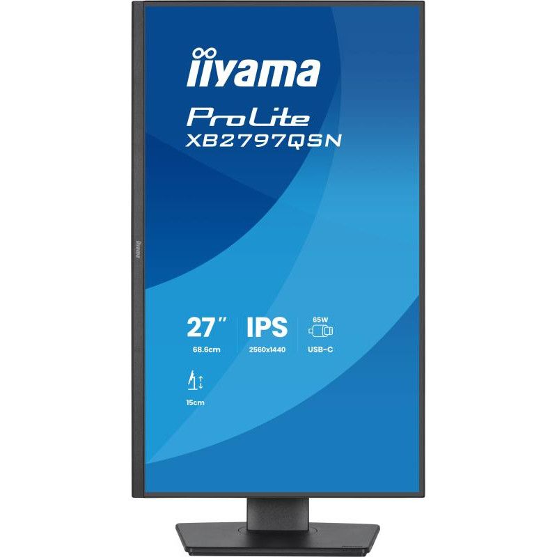 iiyama ProLite XB2797QSN-B1 écran plat de PC 68,6 cm (27") 2560 x 1440 pixels Quad HD LCD Noir · Moniteur · Informat Syste... (image 3)